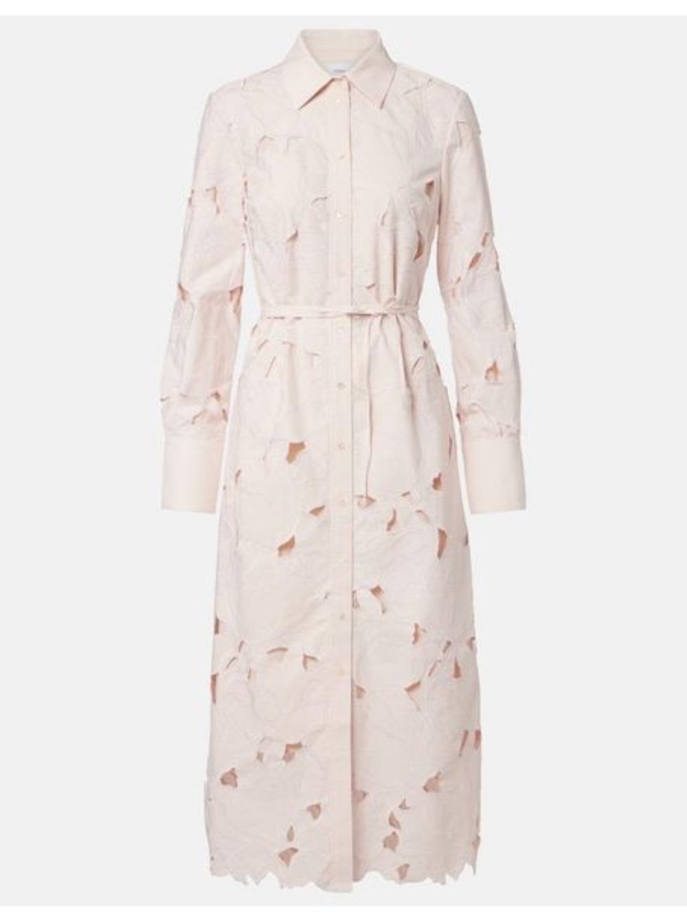 NWT Erdem Cameo Guipure Lace Shirtdress size 10